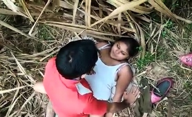Lovely Indian Babe Fucked By Her Boyfriend In The Outdoors 