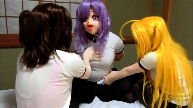 Masked Japanese Babes Play Out Their Funny Lesbian Fantasy Video at Porn Lib