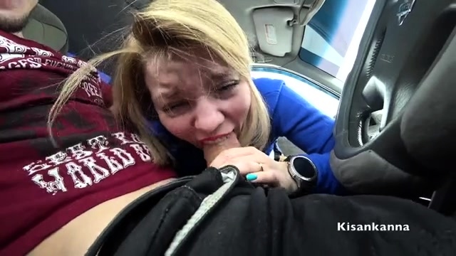 Amateur Blonde Blowjob In Cars - Naughty Blonde Teen Delivers A Deep POV Blowjob In The Car Video at Porn Lib