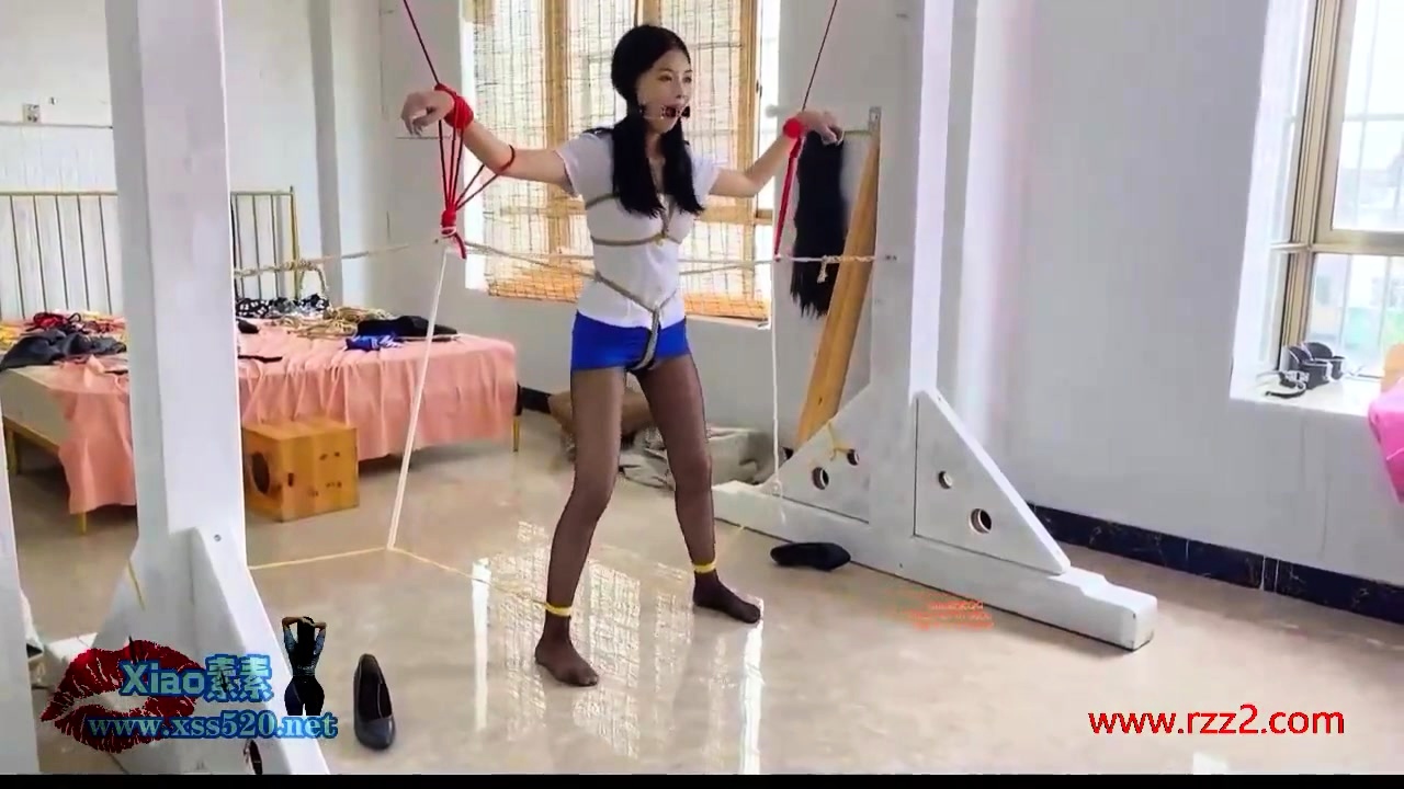 Asian Tied Bdsm - Lovely Chinese Girl Tied Up And Gagged In BDSM Training Video at Porn Lib