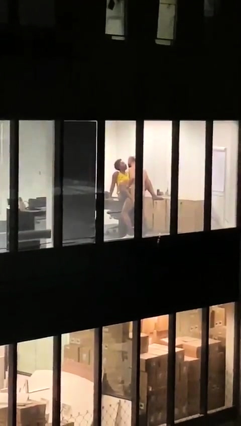 Black Office Sex Porn - Black Babe And White Guy Caught Having Sex At The Office Video at Porn Lib